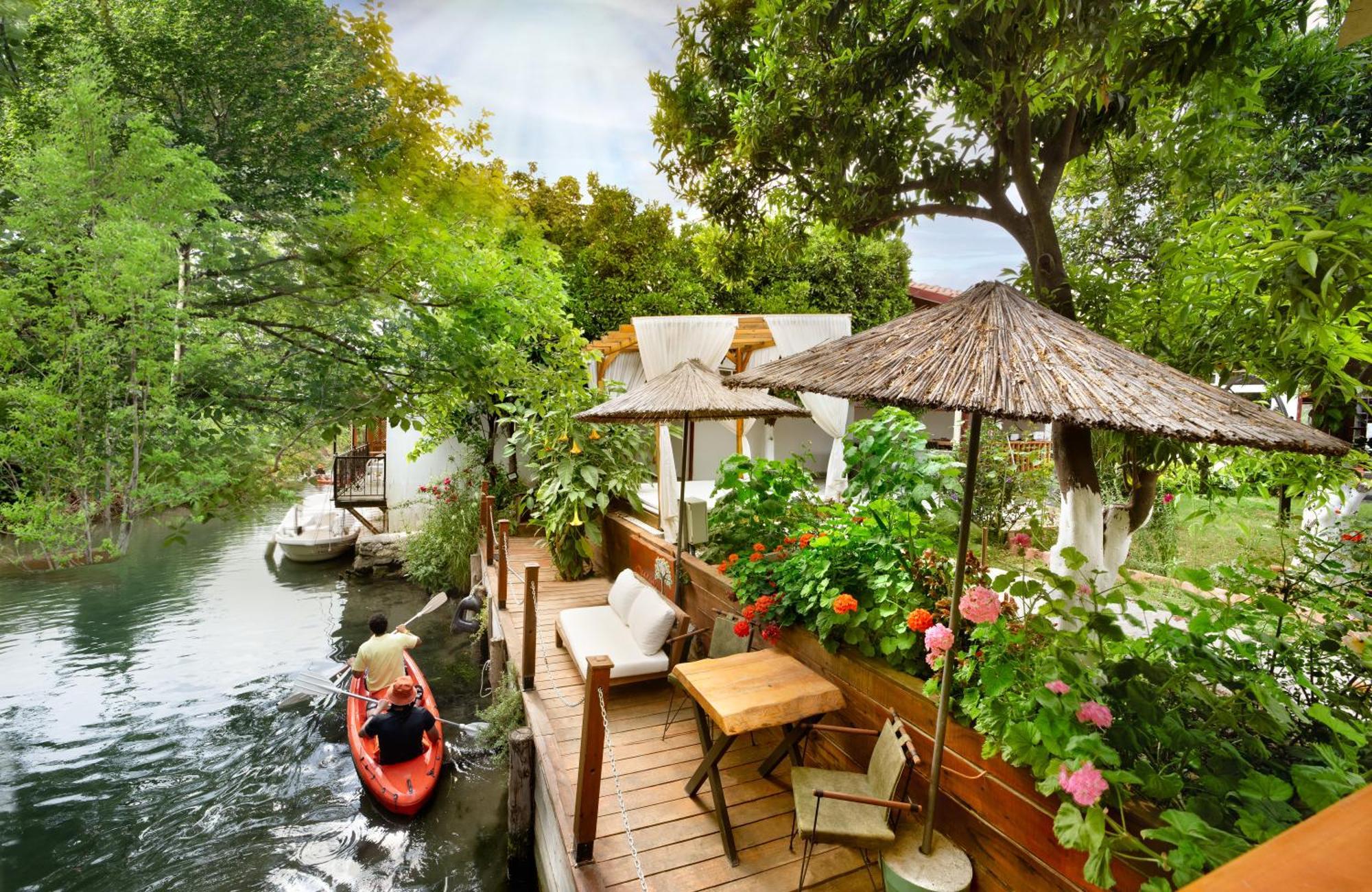 Akcapinar  Orange Garden Hotel Akyaka מראה חיצוני תמונה